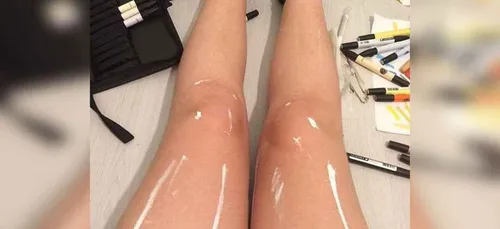 Le mystère des jambes qui brillent