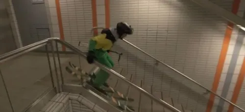 Le skieur...de Toulouse!