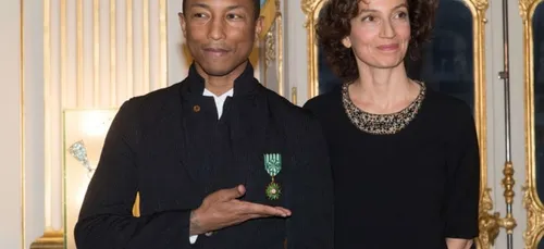 Pharrell Williams officier de l'ordre des arts et des lettres