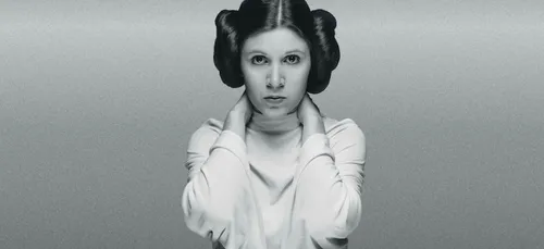 Hommage à Carrie Fisher, la Princesse Leia de Star Wars.