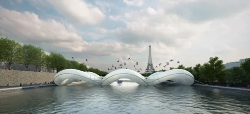 Paris : Un pont trampoline en plein coeur de la capitale ?