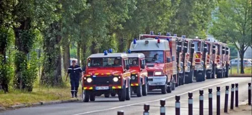 98 pompiers franciliens en renfort face aux incendies dans le Sud-Est