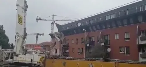 Un immeuble s’effondre à la Courneuve : 2 blessés