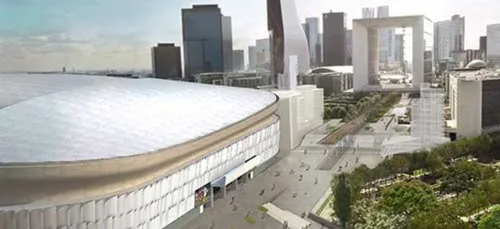 La U Arena fait son show sous haute-surveillance