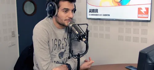 Amir : "La désastreuse nouvelle du décès de Johnny Hallyday m'a ému"