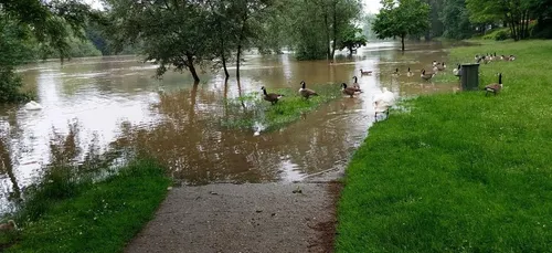 La Marne déborde en Seine-Saint-Denis