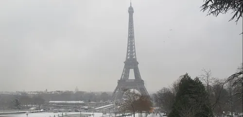 On n'en a pas fini avec la neige sur l’Ile-de-France
