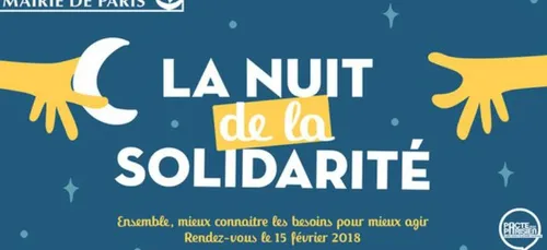 La « Nuit de la solidarité » à Paris