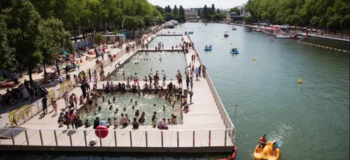 Les bassins gratuits de la Villette rouvriront mercredi