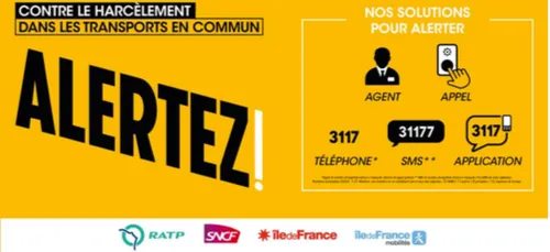 Ile-de-France : « Contre le harcèlement dans les transports en...