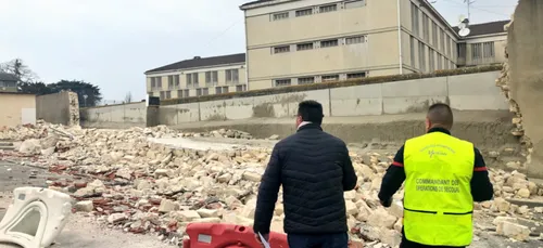 Yvelines : le mur de la prison de Poissy s’effondre