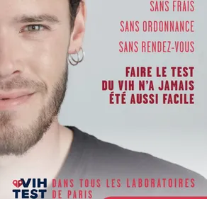 Des tests VIH gratuits et sans ordonnance à Paris