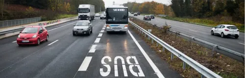 Une voie dédiée aux bus sera créée sur la RN118 avant Vélizy