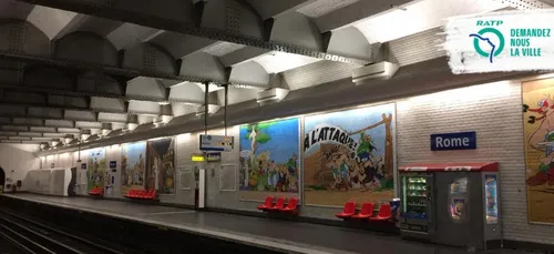 RATP : Astérix et Obélix relookent le métro ce mercredi