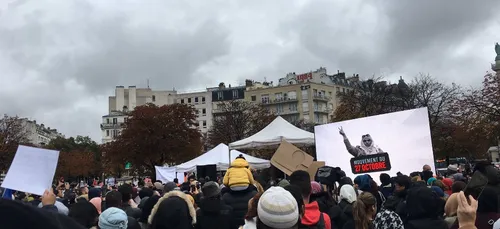 Des centaines de personnes rassemblées à Paris contre l’islamophobie