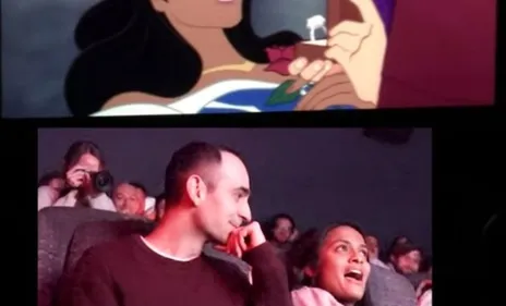 Il modifie le scénario d’un film Disney pour demander sa copine en...