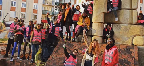 Cergy : les jeunes nettoient leurs quartiers et sensibilisent les...
