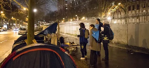 Un peu moins de 3.600 personnes à la rue dans Paris