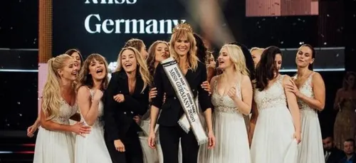 Pour la première fois, une mère de famille de 35 ans élue Miss...