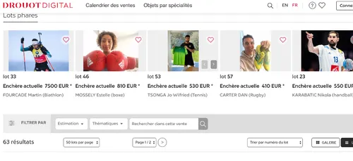 Les Athlètes solidaires : des enchères sportives en faveur des...