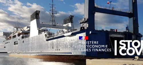 Un navire-usine à la rescousse des producteurs de gel hydroalcoolique