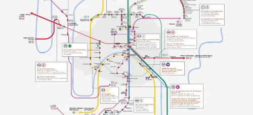 Transports en commun : la carte des travaux pour cet été