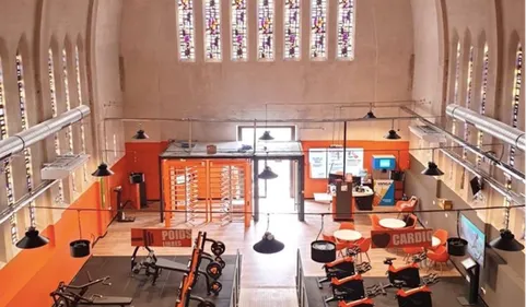 Une chapelle transformée en salle de sport à Caen (Photos)