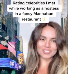 Une serveuse attribue des notes aux célébrités et fait le buzz (Vidéo)