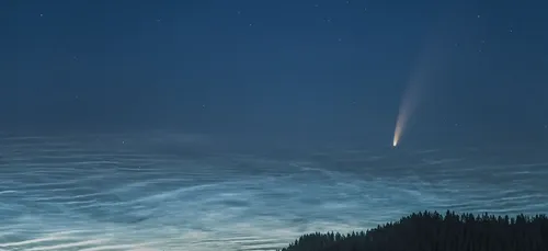 Neowise : une comète visible à l’œil nu jusqu'à la fin du mois (vidéo)