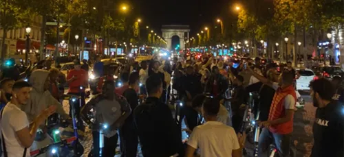 Champs-Elysées : des courses de trottinettes sauvages sous gaz...