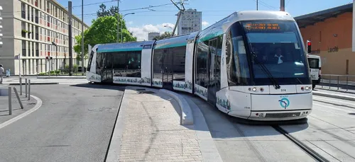 Le tramway T5 à l’arrêt pendant 8 jours