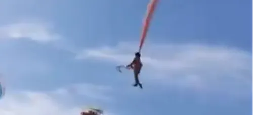 Une fillette emportée dans les airs par un cerf-volant (vidéo)