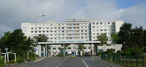 Hôpital Robert Debré à Paris : les urgentistes du service...