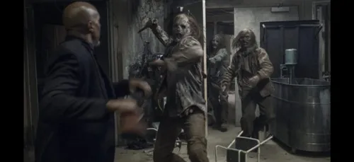 « The Walking Dead » : de nouvelles images dévoilées du final de la...