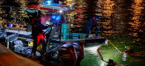 Paris : deux passagers d'une voiture tombée dans la Seine décédés
