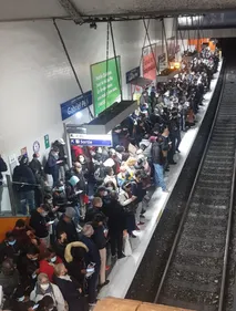 Les transports franciliens sont-ils un lieu de contamination au...