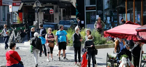 Les Franciliens marchent davantage depuis le déconfinement