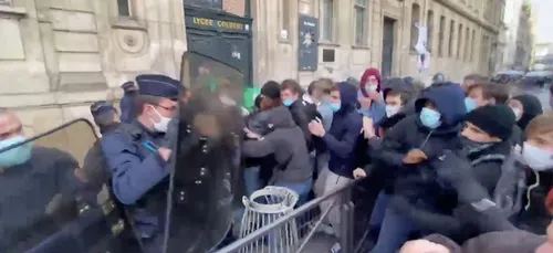 Des actions de blocage dans plusieurs lycées parisiens (Vidéo)