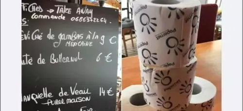 Ce restaurant a décidé d’offrir un rouleau de papier toilette pour...
