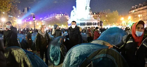 Violente évacuation d’un campement de migrants à Paris (vidéo)