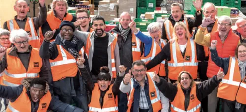 Grande collecte de la Banque alimentaire : les « gilets orange »...