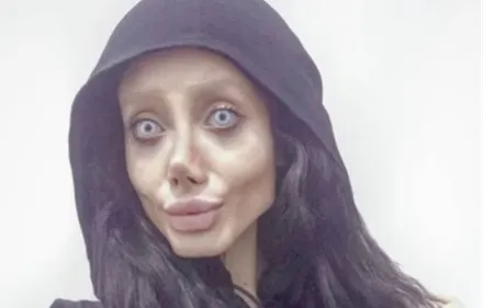 Le sosie « zombie » d’Angelina Jolie dévoile son vrai visage (Photo)