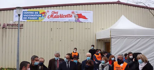 « Chez Mauricette » : premier centre de vaccination ouvert en ville...