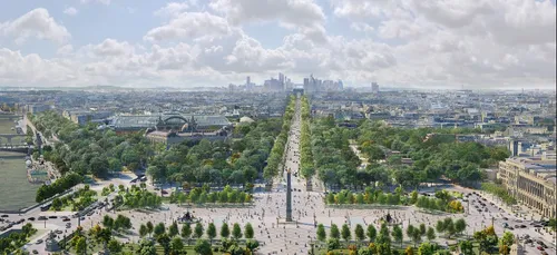 Paris se met au vert et compte transformer les Champs-Élysées en...