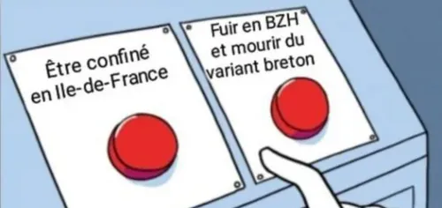 Covid-19 : quand le variant breton inspire les blagues des...