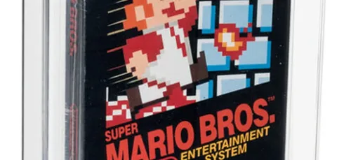 Super Mario Bros. : un jeu bat un record aux enchères !