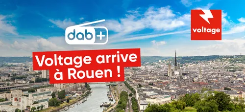 DAB+ : Voltage arrive à Rouen !