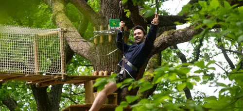 Accrocamp : des parcours dans les arbres aux portes de Paris