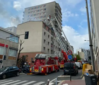 Deux immeubles touchés par un incendie à Charenton-le-Pont
