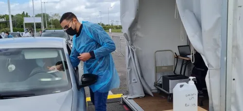 Succès du « vaccidrive » de Villepinte pour son premier week-end